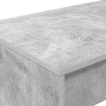 Scrivania Letto Grigio cemento 100 x 45 x 75 cm