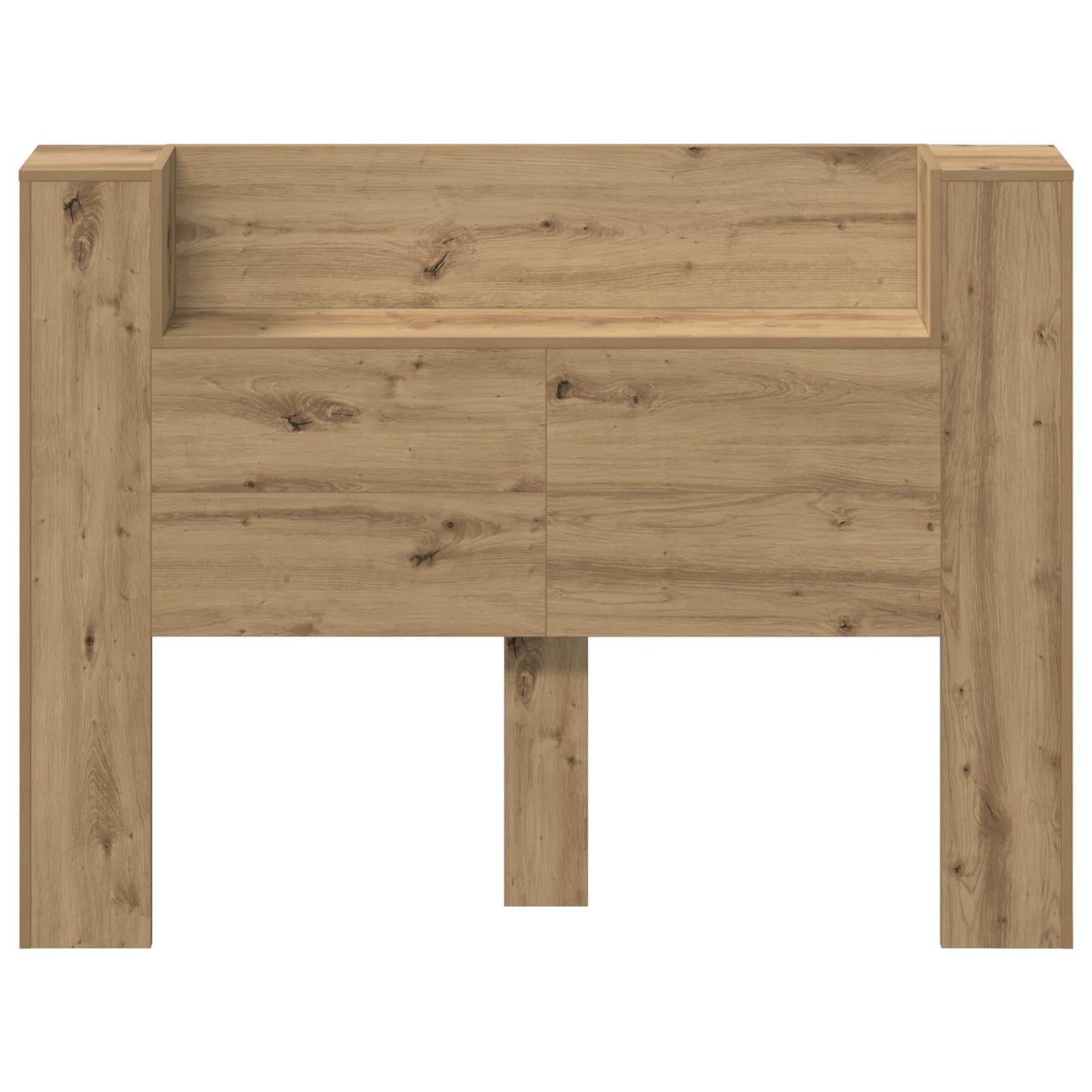 Testata con Mobile e LED Rovere Artigianale Legno multistrato