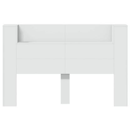 Testata con Mobile e LED Bianco 160 x 16,5 x 103,5 cm