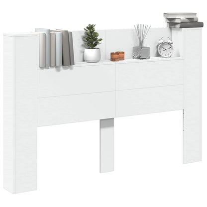 Testata con Mobile e LED Bianco 160 x 16,5 x 103,5 cm