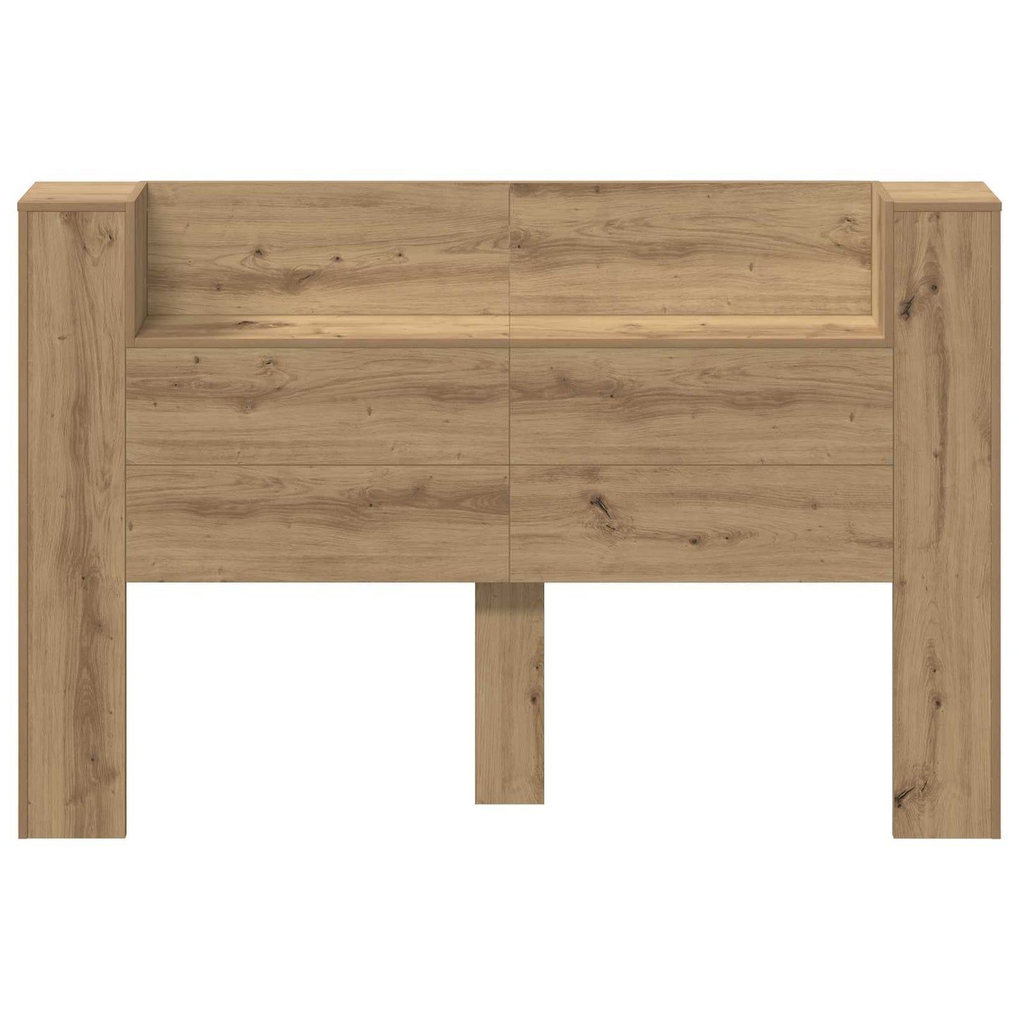 Testata con Mobile e LED Rovere Artigianale Legno multistrato