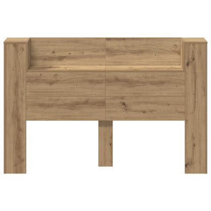 Testata con Mobile e LED Rovere Artigianale Legno multistrato