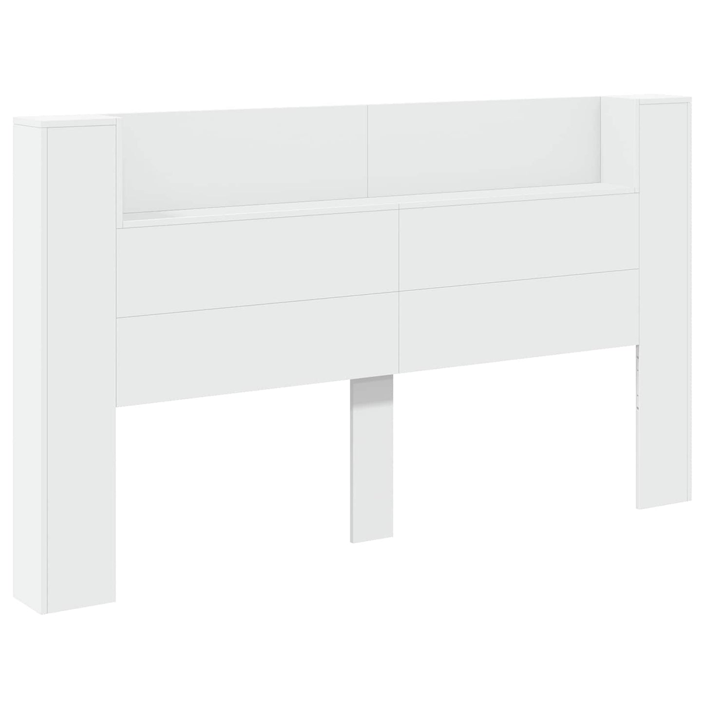 Testata con Mobile e LED Bianco 180 x 16,5 x 103,5 cm