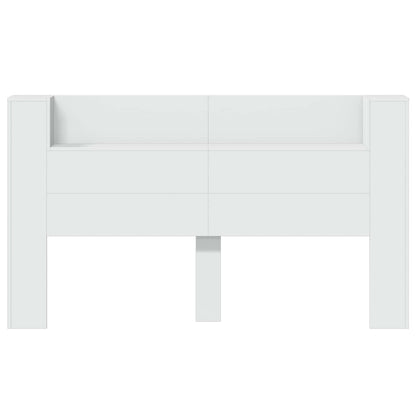 Testata con Mobile e LED Bianco 180 x 16,5 x 103,5 cm