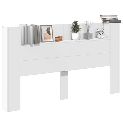 Testata con Mobile e LED Bianco 180 x 16,5 x 103,5 cm