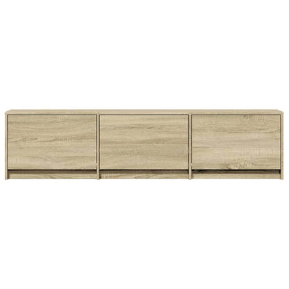 Mobile TV con led Sonoma 165 x 34 x 40 cm Legno multistrato