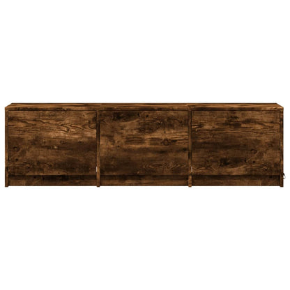 Mobile TV Rovere fumÃ© 140 x 34 x 40 cm Legno multistrato