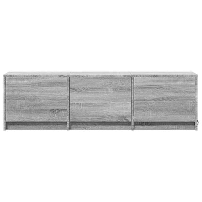 Mobile TV Grigio Sonoma 140 x 34 x 40 cm Legno multistrato