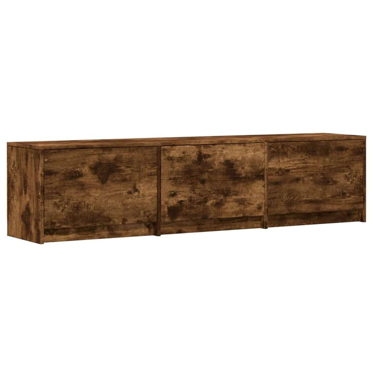 Mobile TV Rovere fumÃ© 165 x 34 x 40 cm Legno multistrato