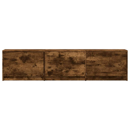Mobile TV Rovere fumÃ© 165 x 34 x 40 cm Legno multistrato