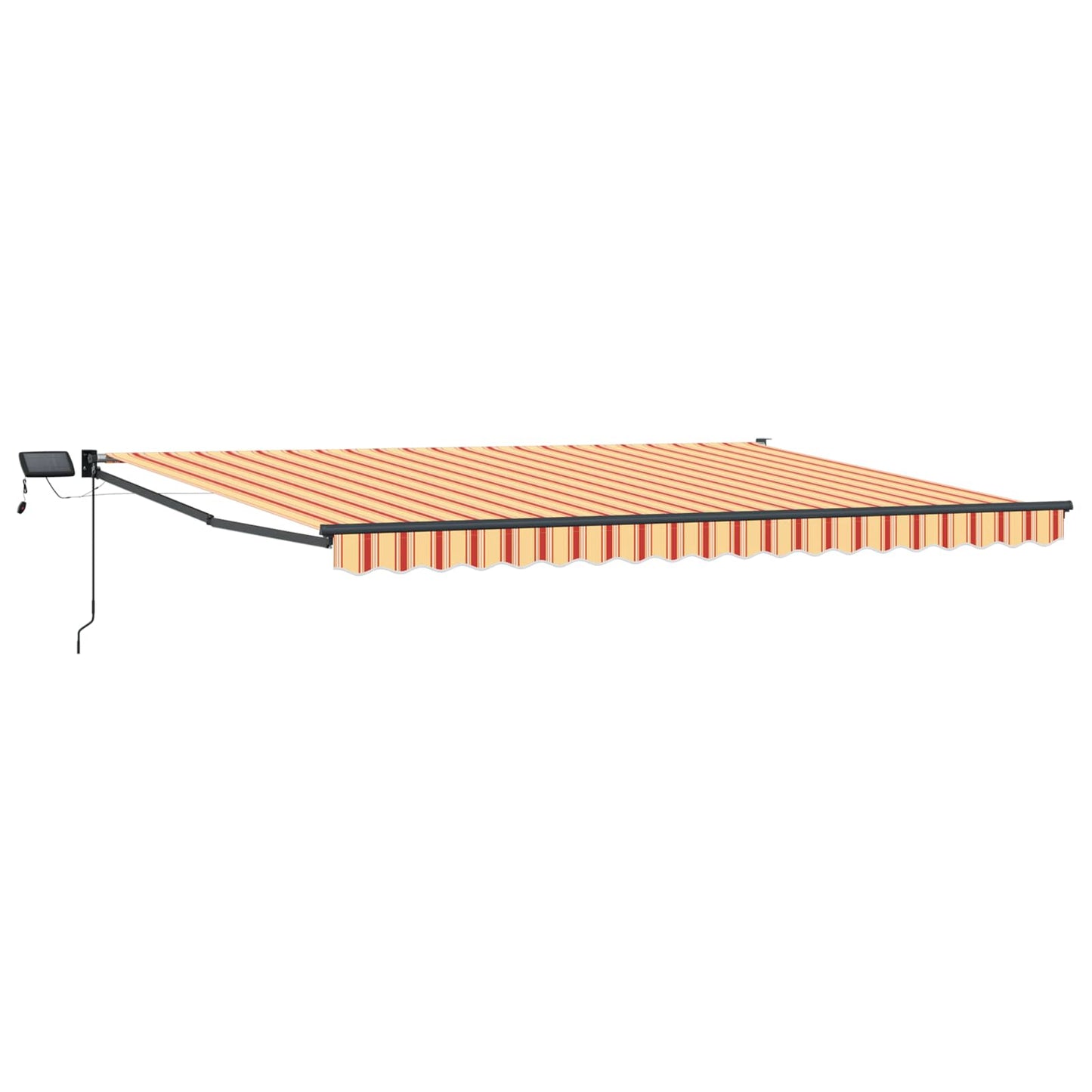 Tenda retrattile manuale con LED Multicolore 4 Ãƒâ€” 3 m