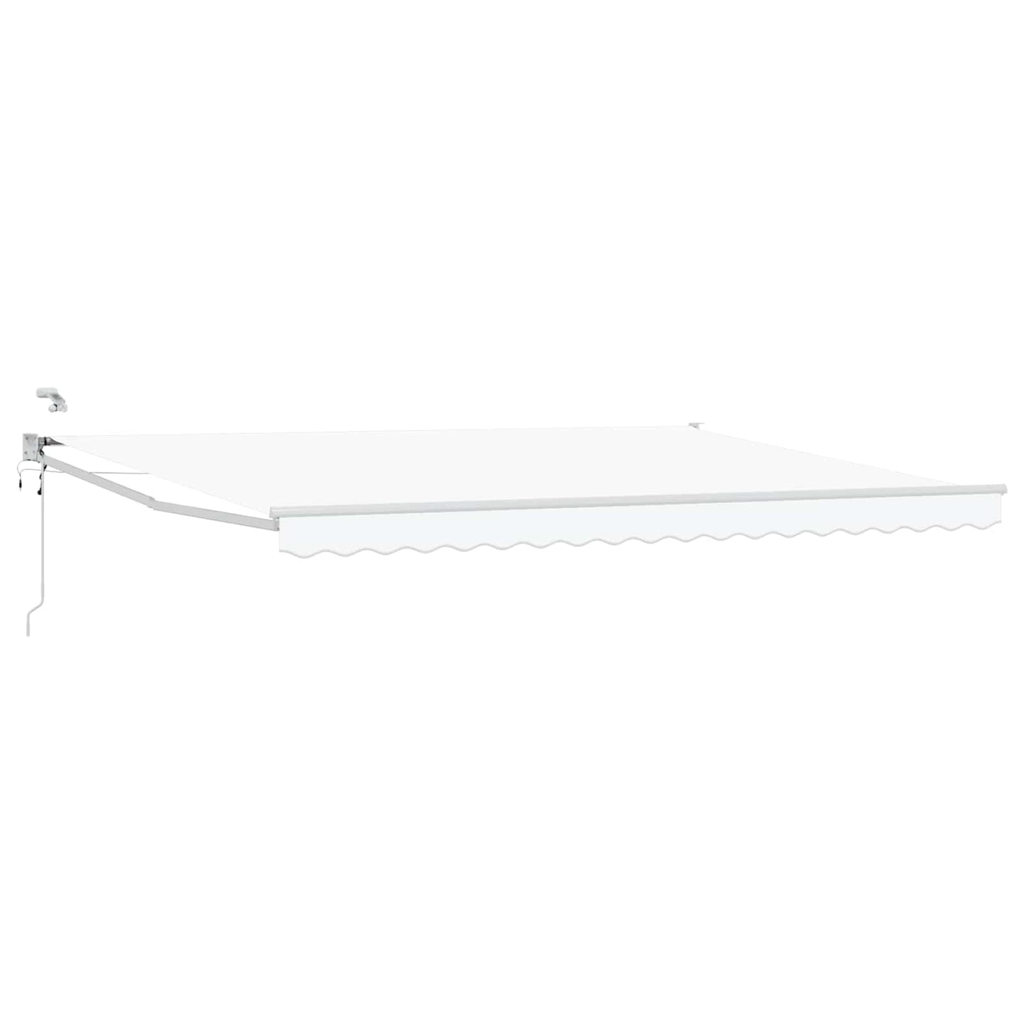 Tettuccio Elettrico Retrattile Bianco 4 x 2 m