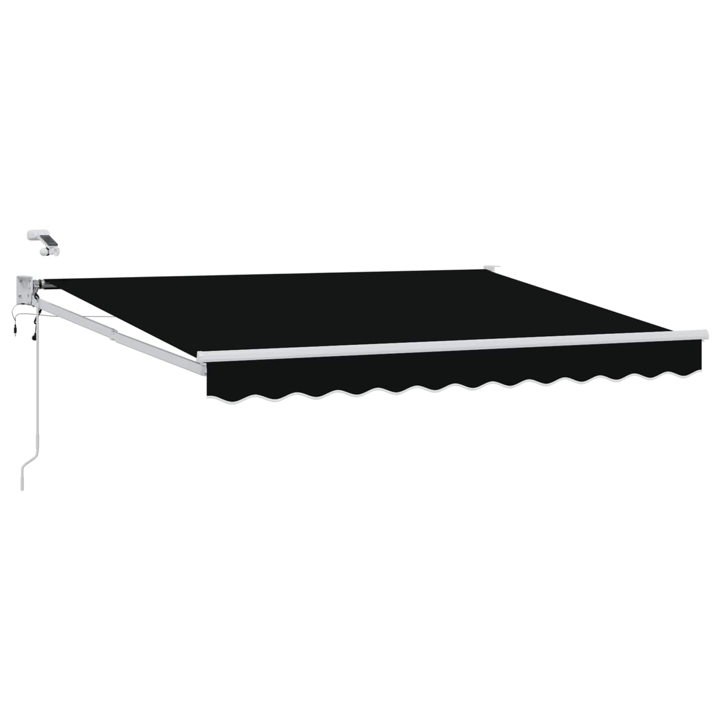 Tettuccio Elettrico Retrattile Nero 3 x 2,5 m
