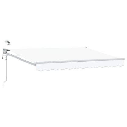 Tettuccio Elettrico Retrattile Bianco 3,5 x 2,5 m