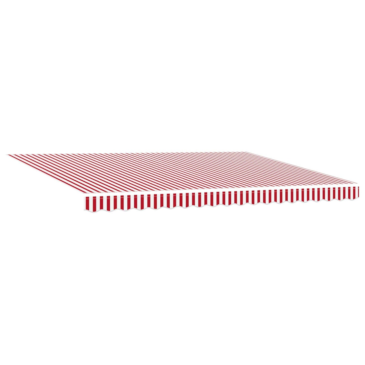 Tettuccio Elettrico Retrattile Rosso e Bianco 4 Ã— 3 m