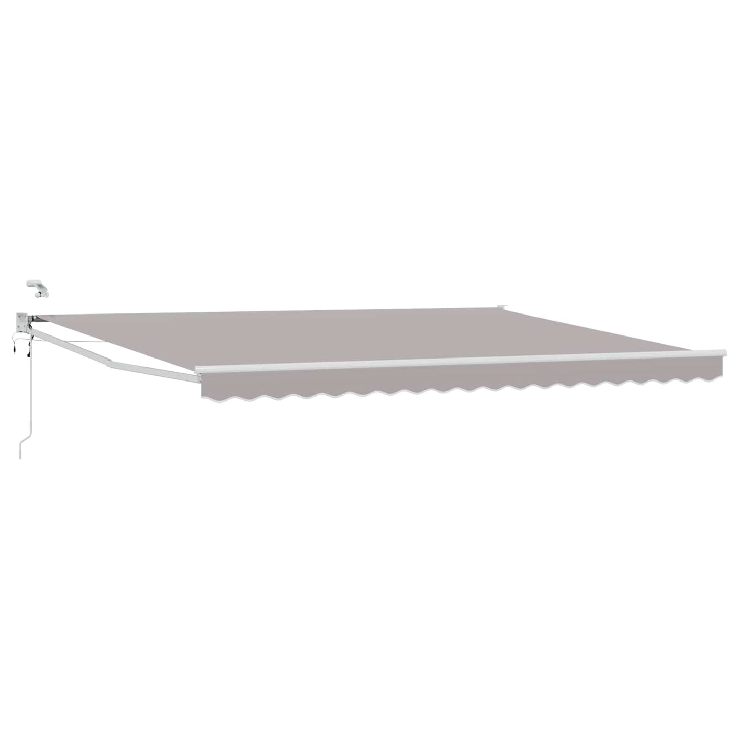 Tettuccio Elettrico Retrattile Grigio chiaro 4 Ã— 3 m