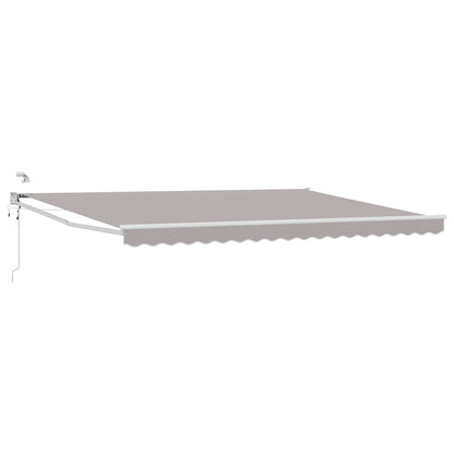 Tettuccio Elettrico Retrattile Grigio chiaro 4 Ã— 3 m
