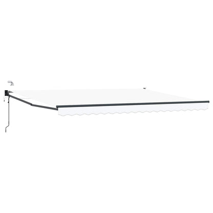 Tettuccio Elettrico Retrattile Bianco 4 x 2 m
