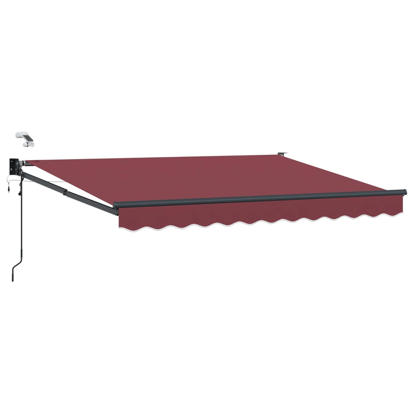 Tettuccio Elettrico Retrattile Rosso Borgogna 3 x 2,5 m