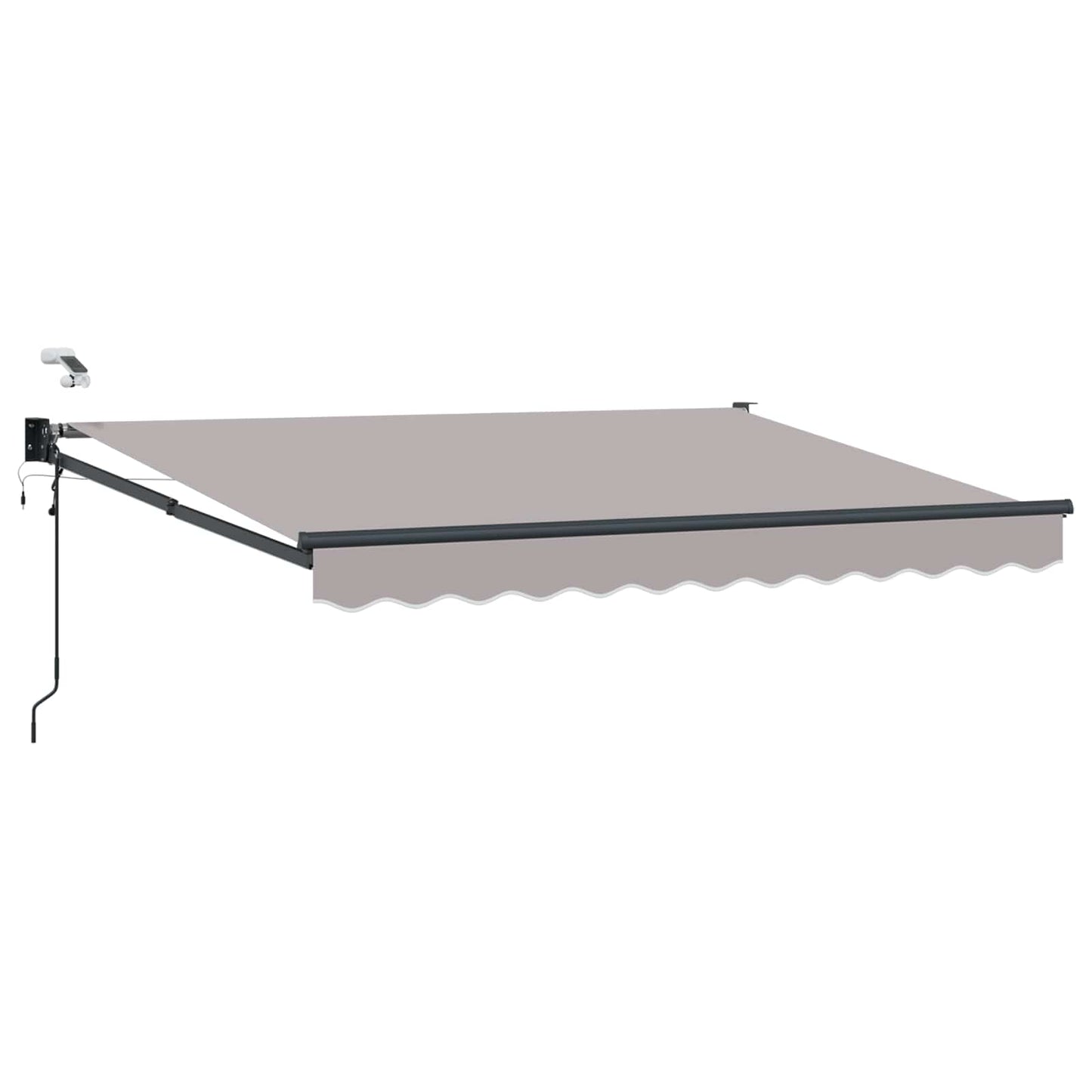 Tettuccio Elettrico Retrattile Grigio chiaro 3 x 2,5 m