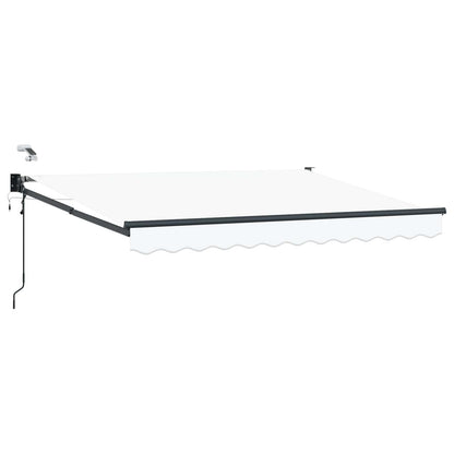 Tettuccio Elettrico Retrattile Bianco 3,5 x 2,5 m