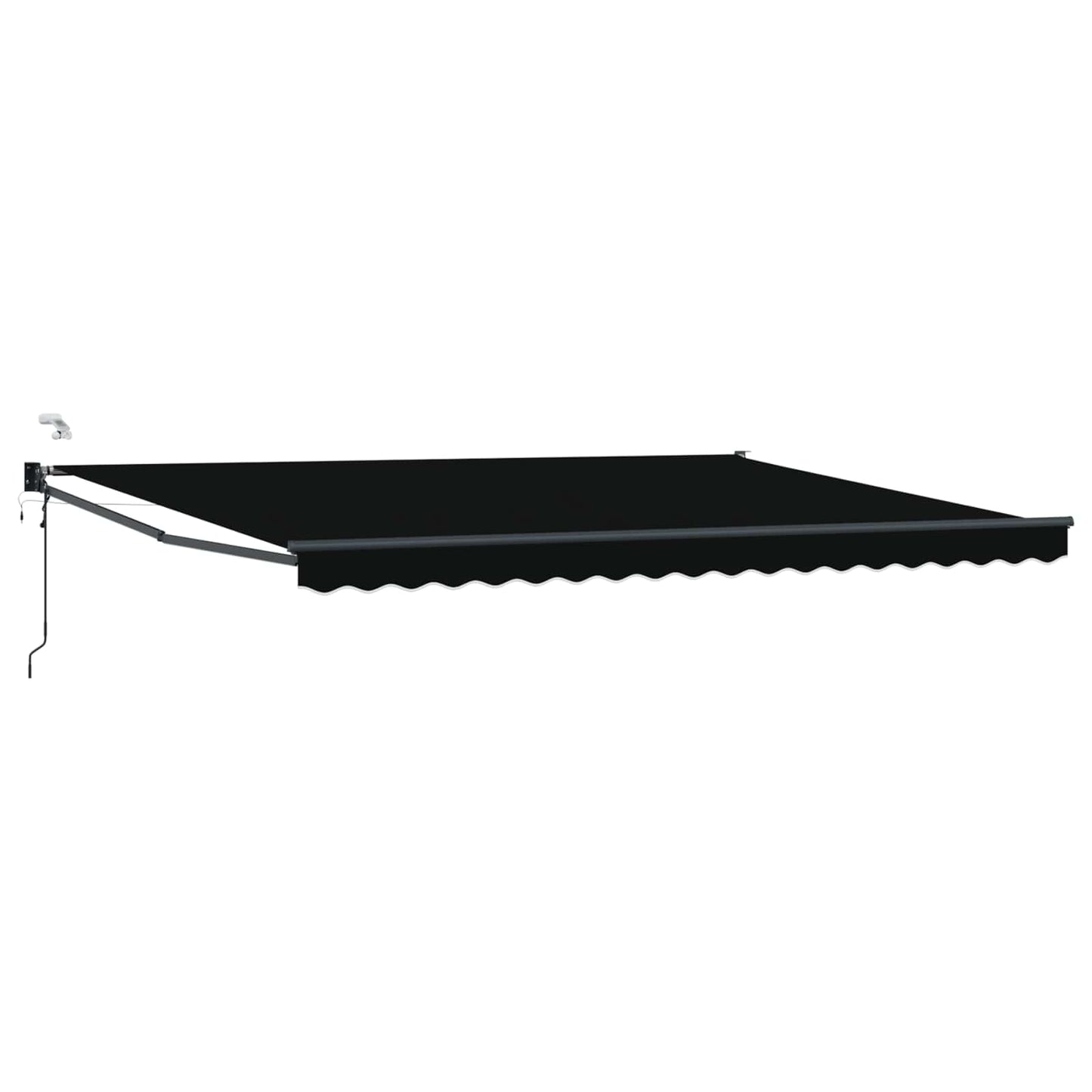 Tettuccio Elettrico Retrattile Nero 4 Ã— 3 m