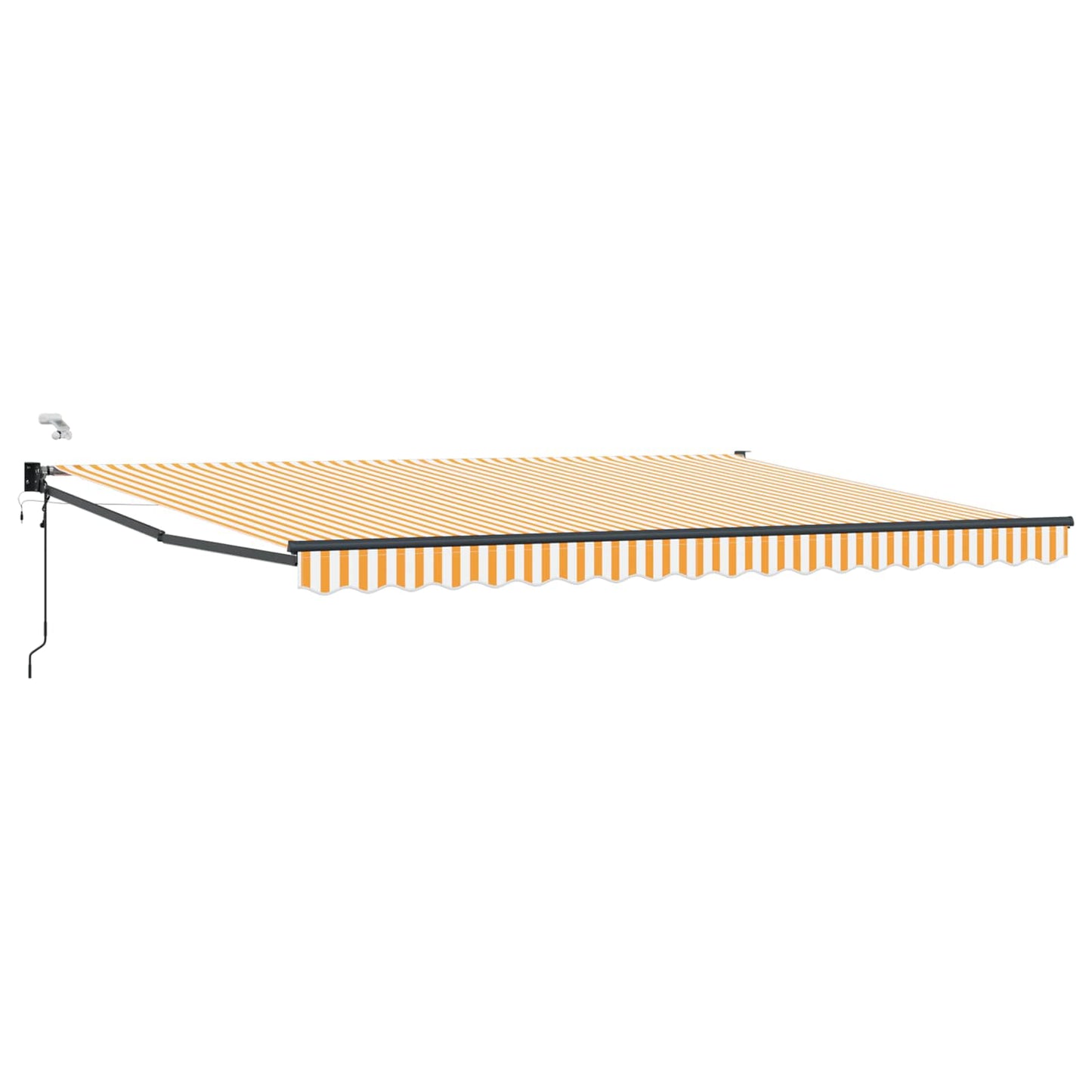 Tettuccio Elettrico Retrattile Arancione e bianco 4,5 Ãƒâ€” 3 m