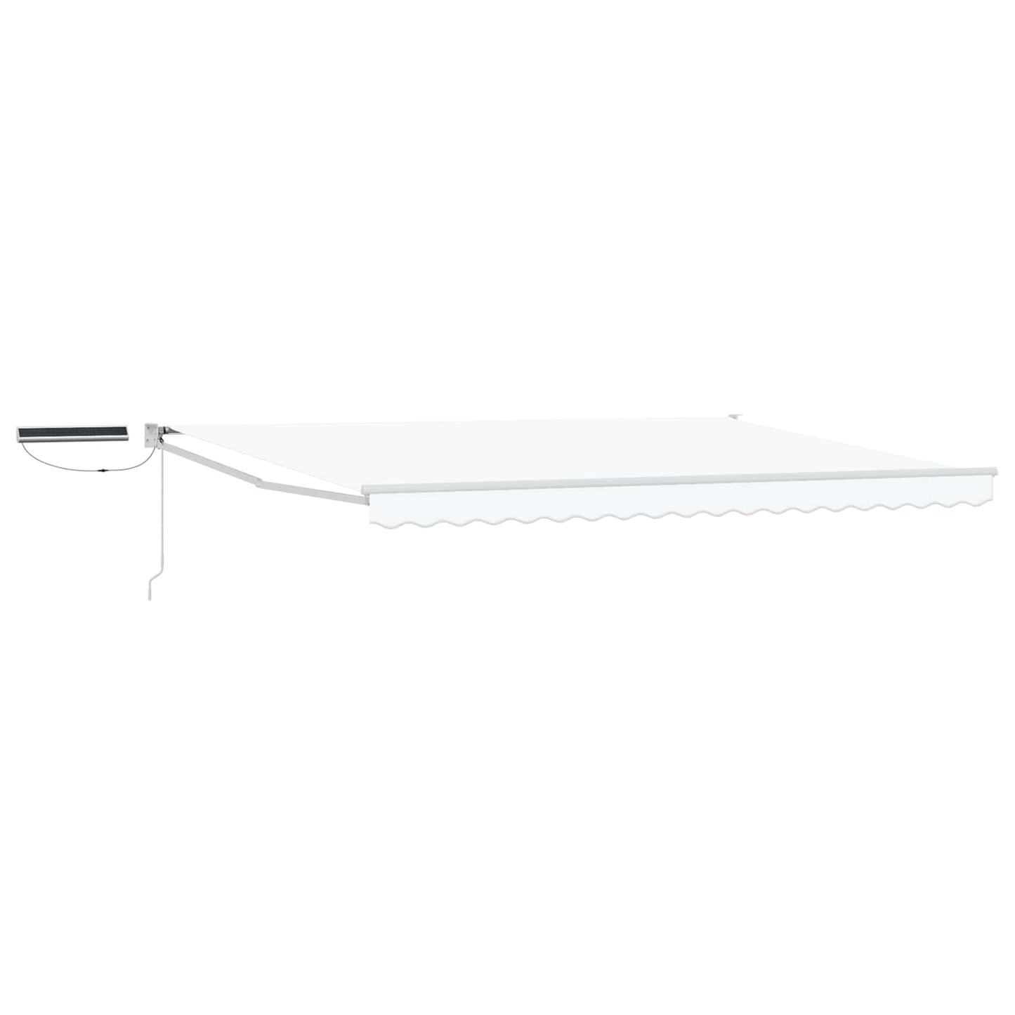 Tettuccio Elettrico Retrattile Bianco 4 x 2 m