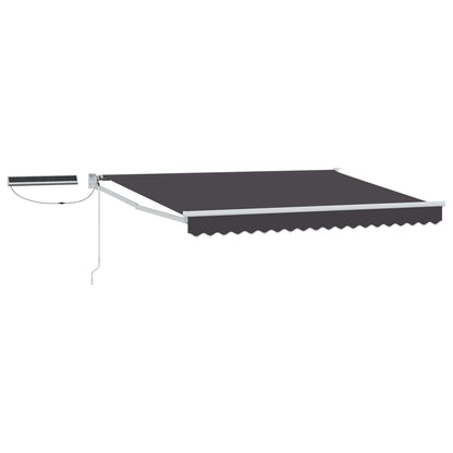 Tettuccio Elettrico Retrattile Antracite 3 x 2,5 m