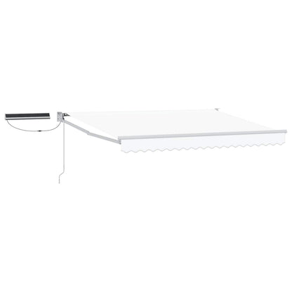 Tettuccio Elettrico Retrattile Bianco 3 x 2,5 m