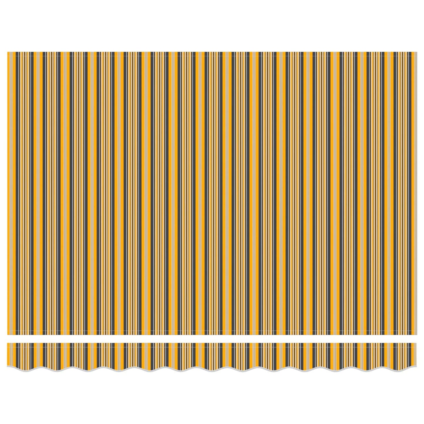 Tettuccio Elettrico Retrattile Giallo e Grigio 3,5 x 2,5 m