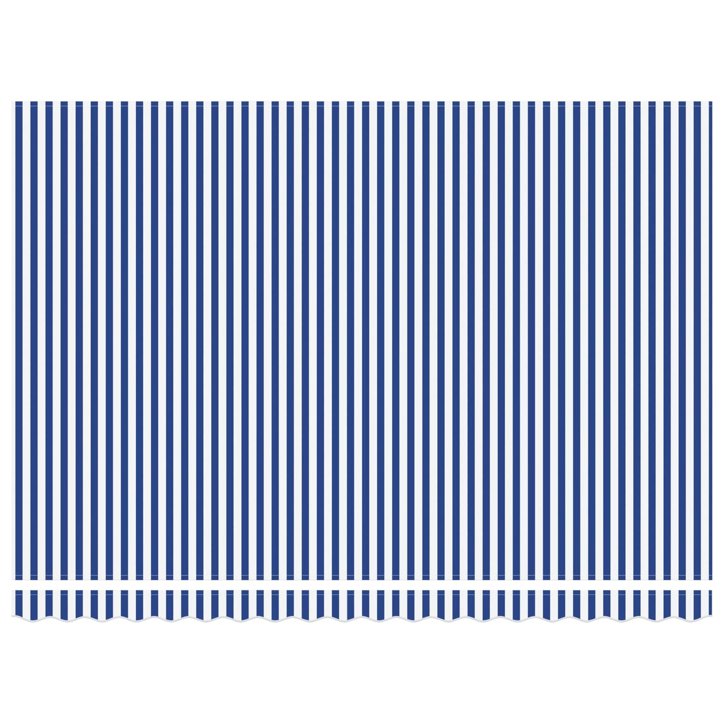 Tettuccio Elettrico Retrattile Blu e Bianco 4 Ãƒâ€” 3 m