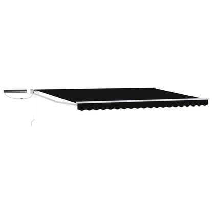 Tettuccio Elettrico Retrattile Nero 4 Ã— 3 m