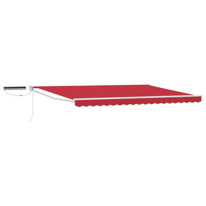 Tettuccio Elettrico Retrattile Rosso 4 Ãƒâ€” 3 m