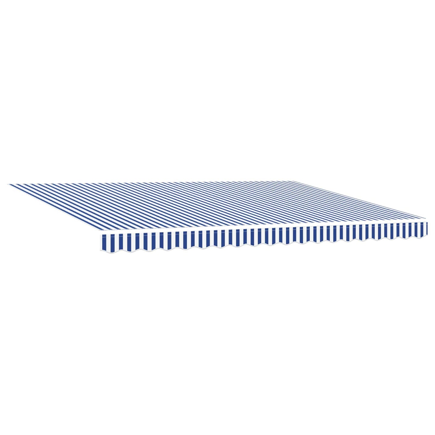 Tettuccio Elettrico Retrattile Blu e Bianco 4,5 Ãƒâ€” 3 m