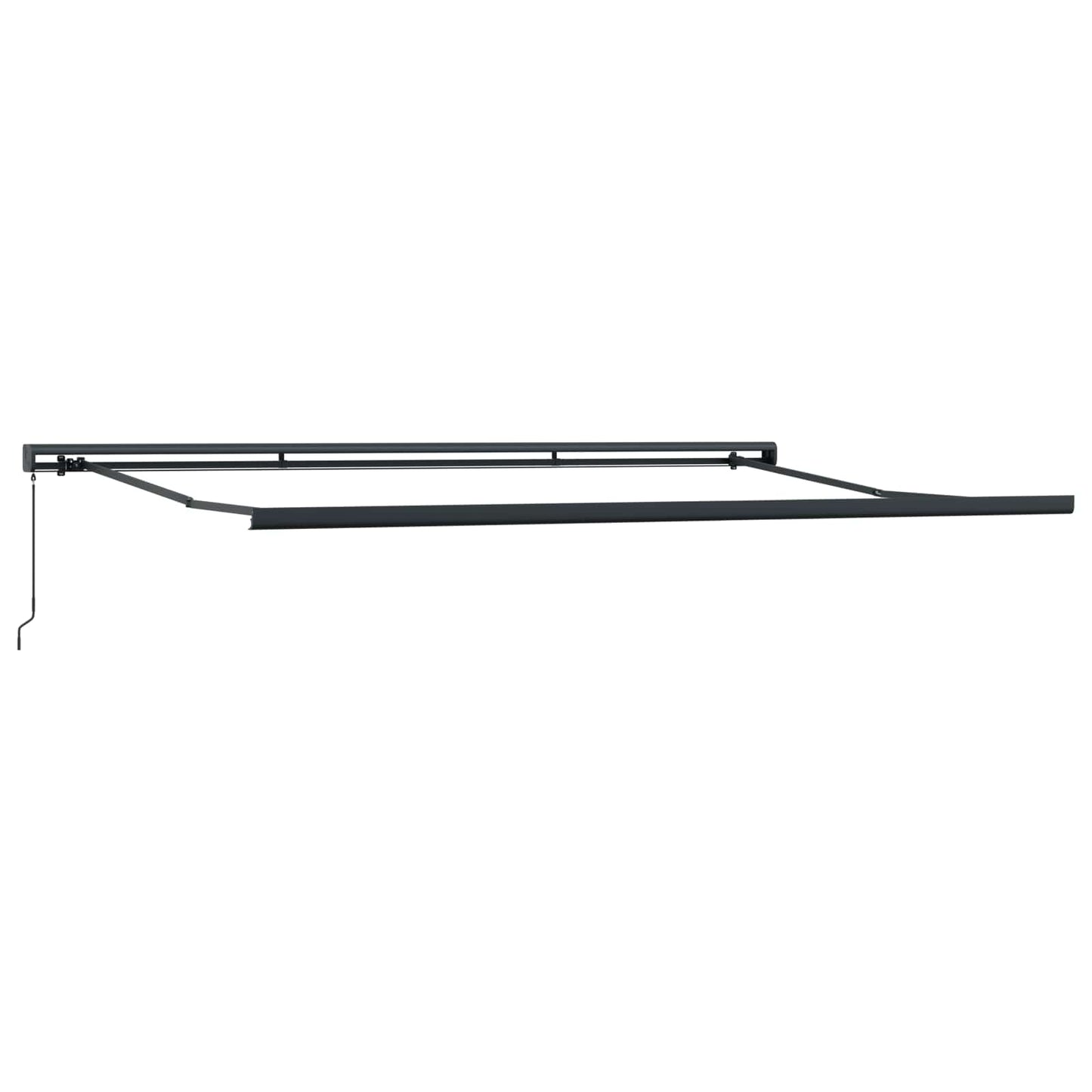 Tenda Retrattile Rosso e Bianco 400 Ãƒâ€” 300 cm Tela e Alluminio
