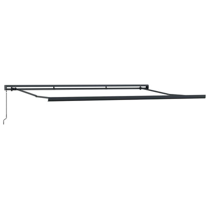 Tenda Retrattile Giallo e Grigio 400 Ãƒâ€” 300 cm Tela e Alluminio