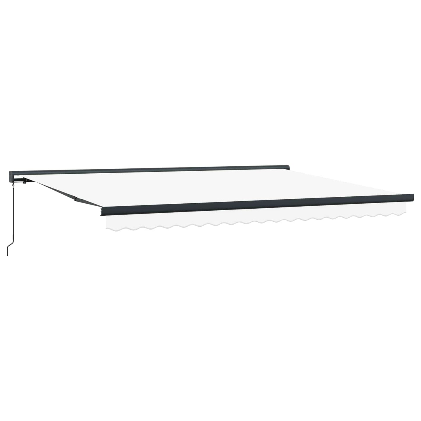 Tenda Retrattile Bianco 4 Ãƒâ€” 3 m Tela e Alluminio
