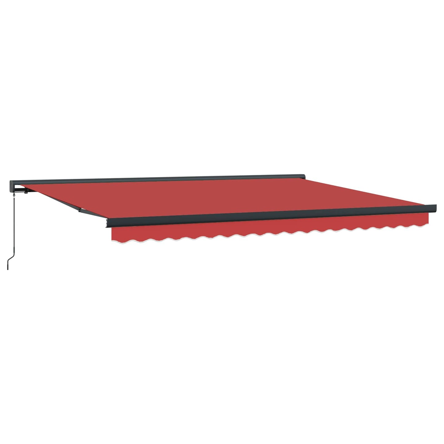 Tenda Retrattile Rosso 4 Ãƒâ€” 3 m Tela e Alluminio