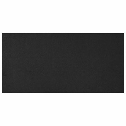 Tappetino di Protezione Sportiva Nero 120 x 60 x 0,6 cm