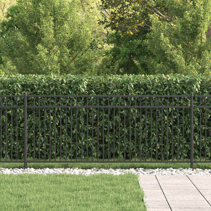 Recinzione a picchetto Baarlo Nero 200 x 130 cm