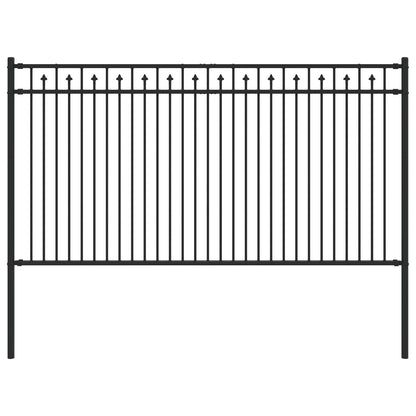 Recinzione a picchetto Baarlo Nero 200 x 150 cm