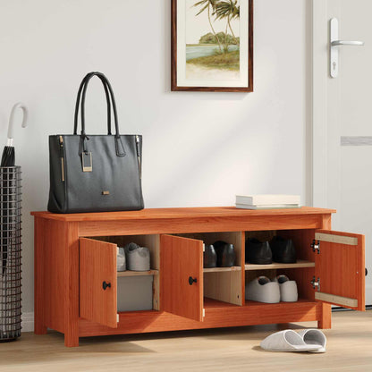 Mobile per scarpe Marrone Cera 110 x 38 x 45,5 cm
