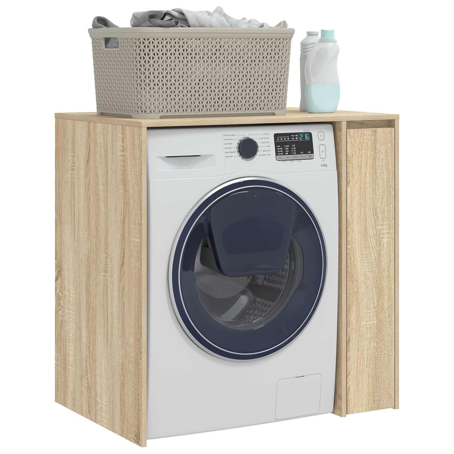 Mobiletto per lavatrice con porta Sonoma 87 x 60 x 89 cm