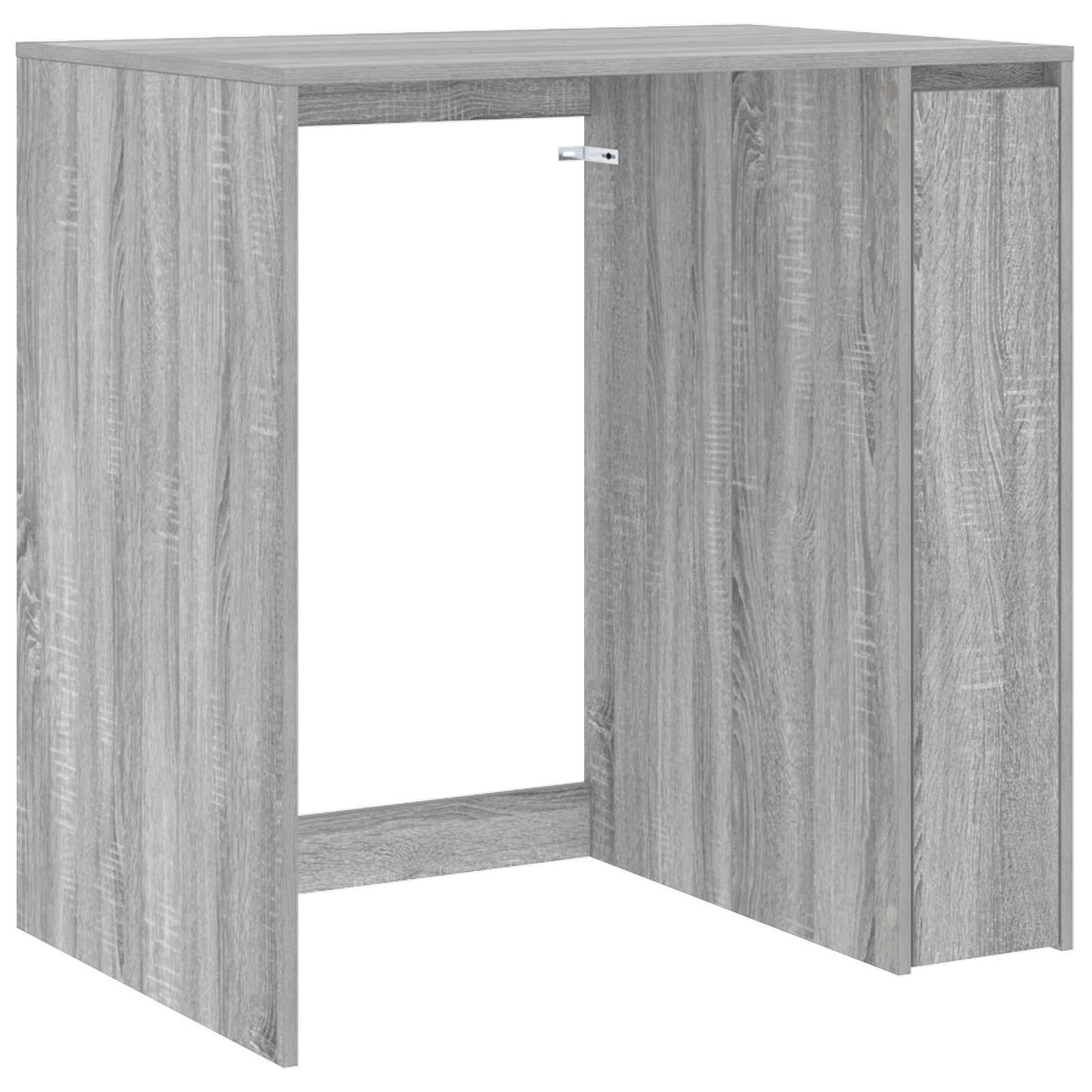 Mobiletto per lavatrice con porta Grigio Sonoma 87 x 60 x 89 cm