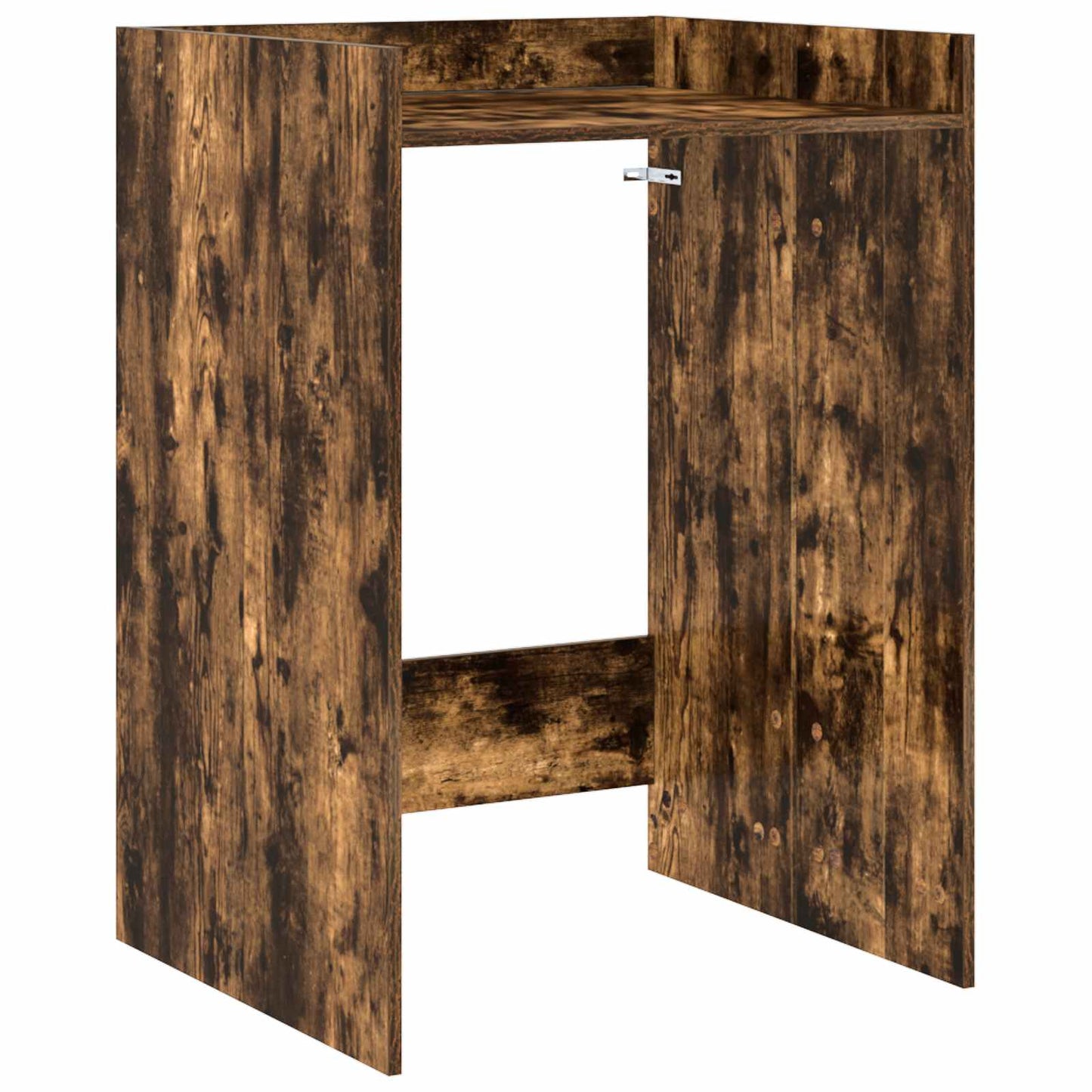 Mobiletto per lavatrice Rovere fumÃ© 67,5 x 62 x 97 cm