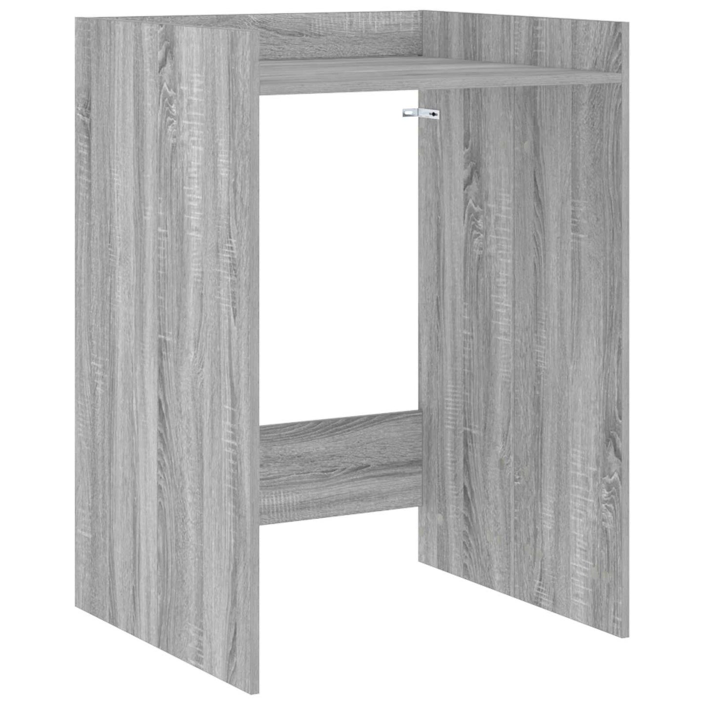 Mobiletto per lavatrice Grigio Sonoma 67,5 x 62 x 97 cm