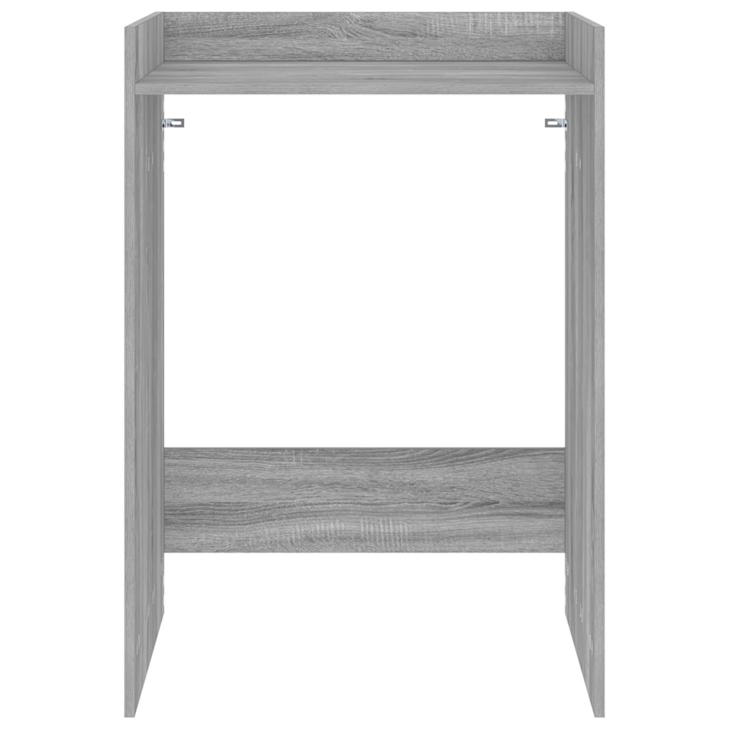 Mobiletto per lavatrice Grigio Sonoma 67,5 x 62 x 97 cm