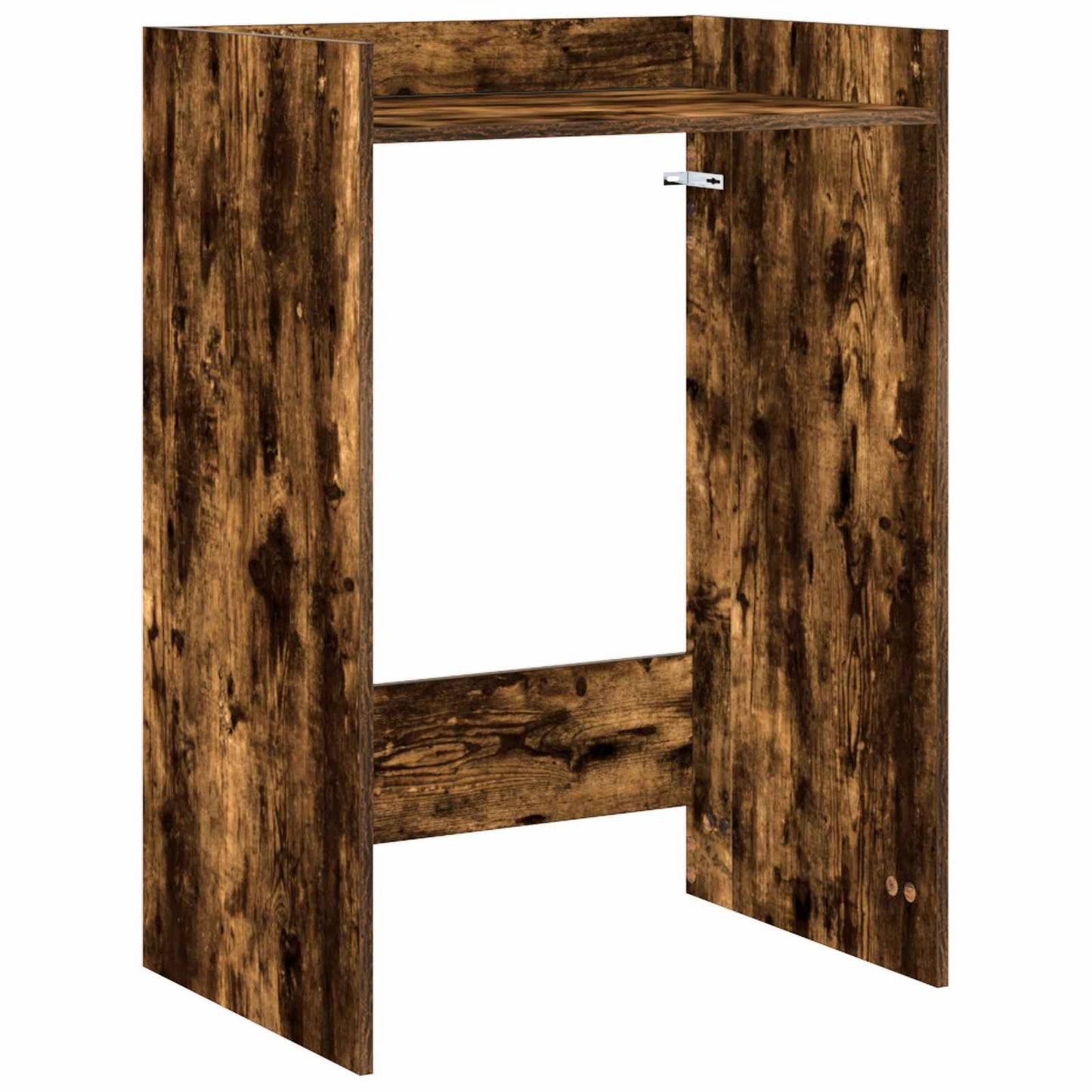 Mobiletto per lavatrice Rovere fumÃ© 67,5 x 48 x 97 cm