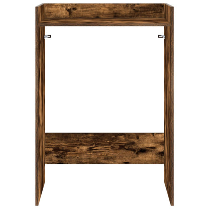 Mobiletto per lavatrice Rovere fumÃ© 67,5 x 48 x 97 cm